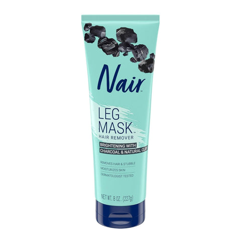 Nair Hair Remover Beauty Treatment Charcoal Clay Leg Mask 8.0oz