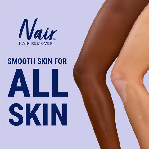 Nair Glide On Hair Removal Cream, Arm, Leg, and Bikini Hair Remover, Depilatory Cream, 3-pack, 3.3 oz Stick
