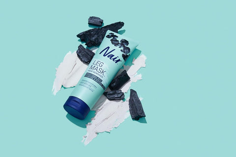 Nair Hair Remover Beauty Treatment Charcoal Clay Leg Mask 8.0oz